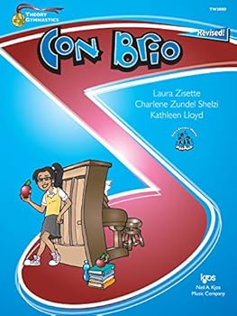 Spiral-bound TW200D - Theory Gymnastics - Con Brio Level D Revised Book