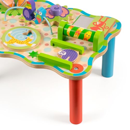 Melissa & Doug Table D'activites En Bois Pour Tout Petits Theme Jungle - vue 5