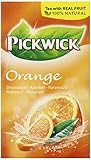 Pickwick Orange 20 tea bags per Pack,  (Pack of 6)