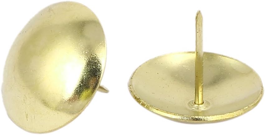 Home Furniture Power Fastening Tool Parts & Accessories Sofa Iron Renovation Thumb Tack Nail Gold Tone 30mm x Nailer Replacement Parts 25mm 100pcs