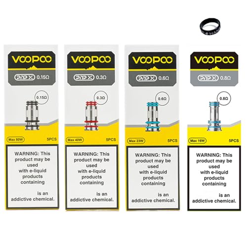 Voopo PnP-X Coil RC 5  u[v[ dq^oR VAPE HANA IWioht PnP Vinci Argus Drag Doric Uforce DL RDL MTL (0.6ohm)