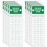 YooNotee 10 Pcs First Aid Kit Inspection Labels