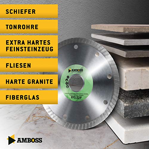 Amboss FFS 22 Premium, mola diamantata, per gres