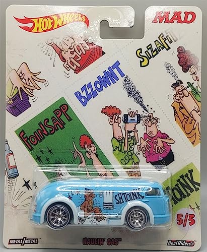 HAULIN' HAULING GAS 5/5 REAL RIDERS RR MAD MAGAZINE HOT WHEELS miniatura 1