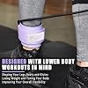 TAVIEW Ankle Straps Cable Machine Attachment for Gym - Cable Kickback Ankle Straps - Padded Ankle Cuffs for Glute Kickbacks and Leg Workouts