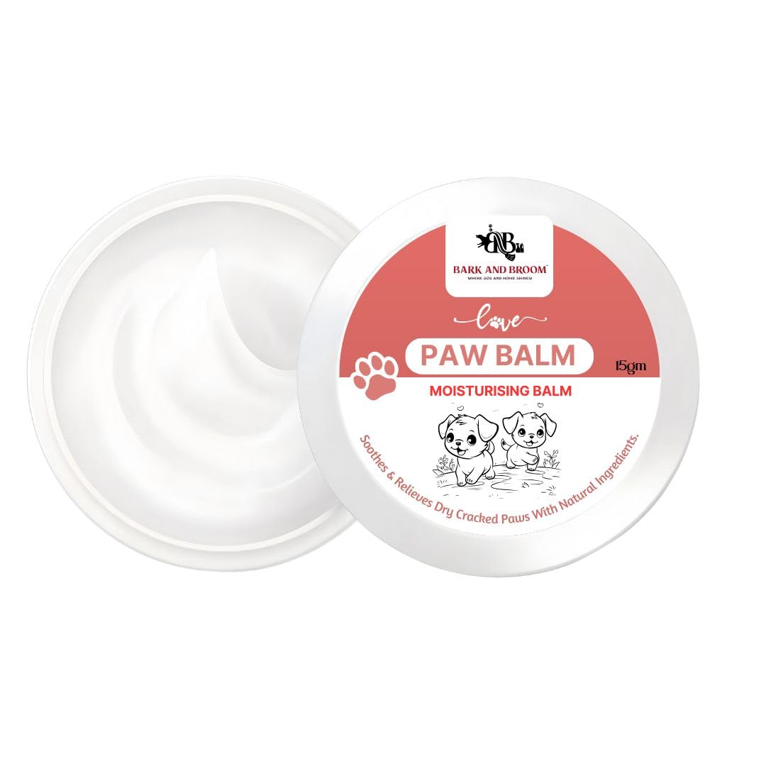 Moisturising paw Balm enriched Soothes & Relives Dry Cracked Paws with Natural Ingredients for Dog (15gm)