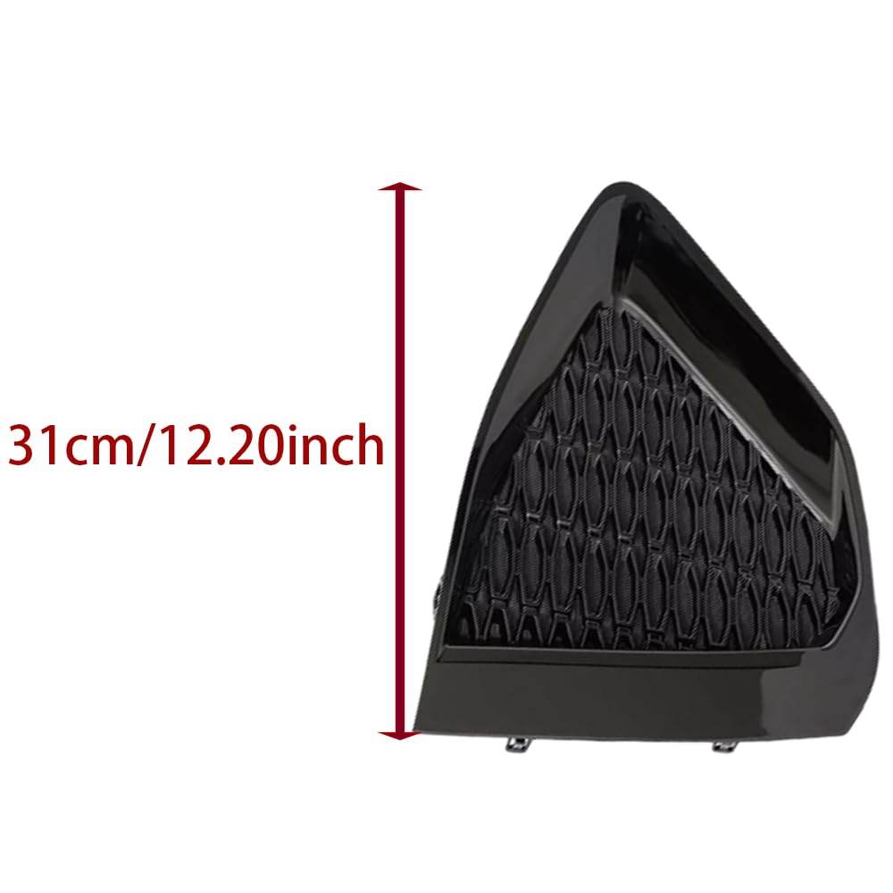 Riloer Copertura per fendinebbia per auto, 1 paio di coperture per fendinebbia paraurti anteriore, fendinebbia anteriore per auto, compatibile con Nissan Maxima 2019-2022, 62257-9DJ0A 62256-9DJ0A