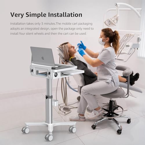 Chariot médical portable support scanner fini le mal de dos - 6