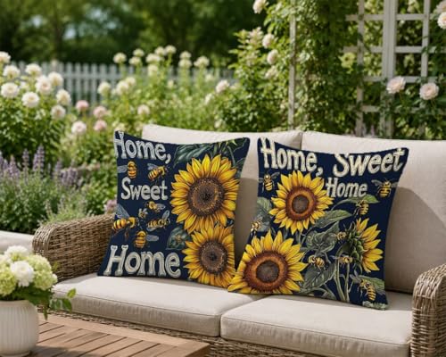 Housse coussin exterieur impermeable taie oreiller decoratif jardin