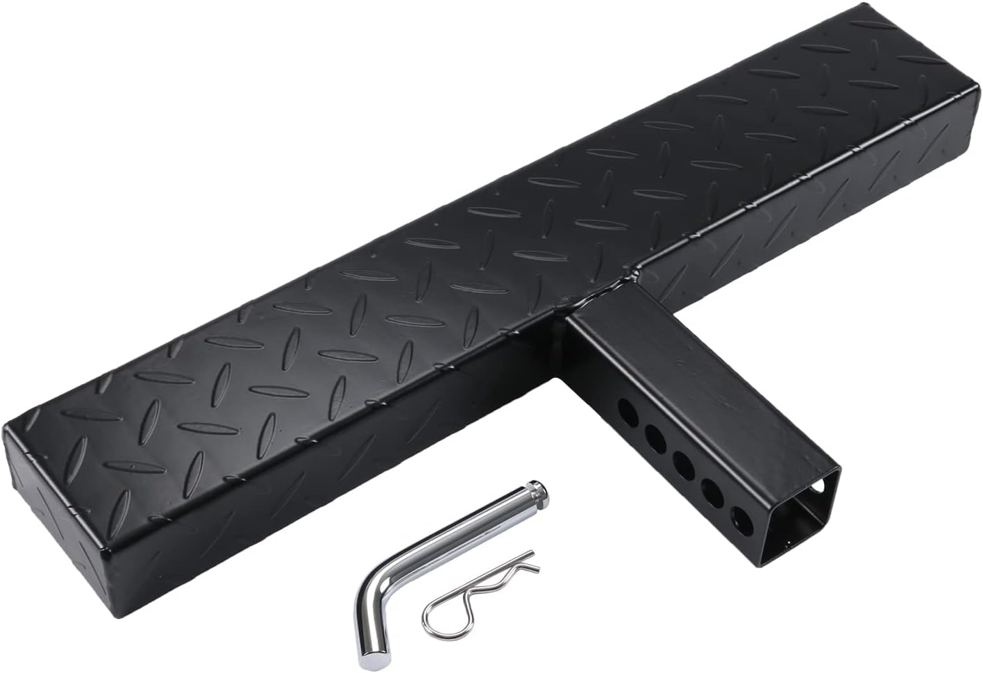 DICMIC Hitch Step Anti Slip and Rust Towing Bumper Guard for Most Car