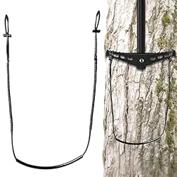 Quorvex Estribos para Escalada De Palos 110 Cm - E...: Configuración Effortless: Diseñado para adherirse al instante a postes sin herramientas, ofrece compatibilidad con arneses para modernizar la preparación y mejorar la eficiencia en escalada de forma efectiva. Ajuste flexible: El aidér para palos de e...