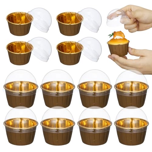 OSALADI �}�t�B�� ���b�s���O�ɍœK�Ȏg���̂ăP�[�L�J�b�v �W�t�� 50�Z�b�g ��e�ʏ�v�Ȏ����f�U�[�g�e�� �L�b�`���p�i���ăp�[�e�B�[��t�F�X�e�B�o���ɂ̃V���v���f�U�C���R�[�q�[�J���[�P�[�L�e��