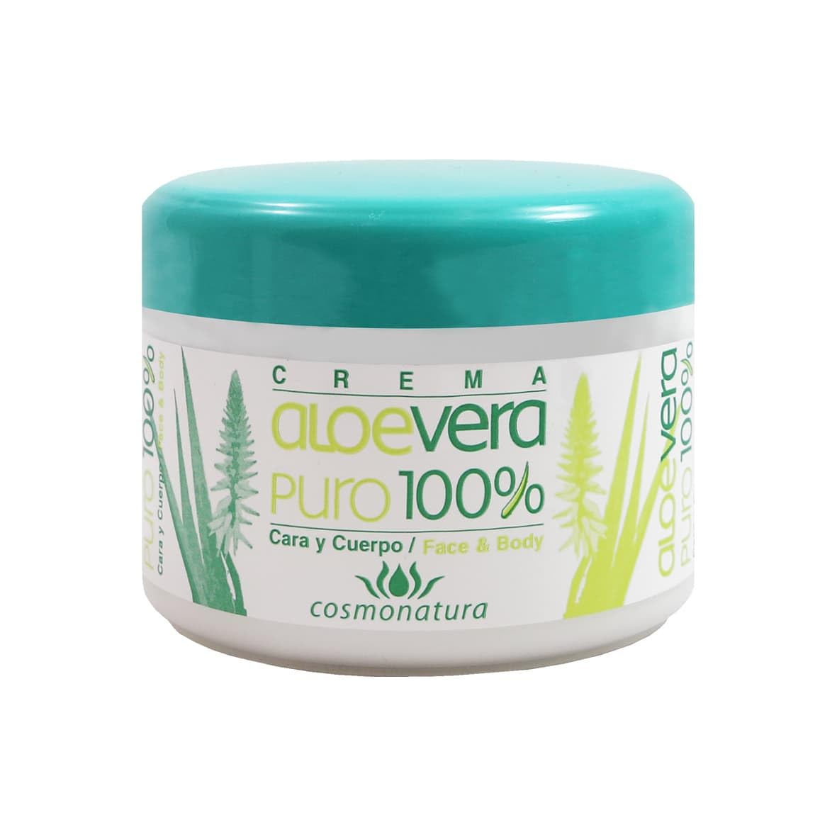Aloe Vera Creme 100% fr Gesicht und Krper  Feuchtigkeitsspendende  Emulsion mit Aloe Vera  Fr empfindliche und zu Unreinheiten neigende Haut  - Cosmonatura : Amazon.de: Kosmetik