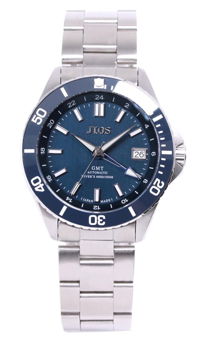Amazon | [ジオス]JIOS GMT DIVER'S104 GMT ダイバーズウォッチ 日本製