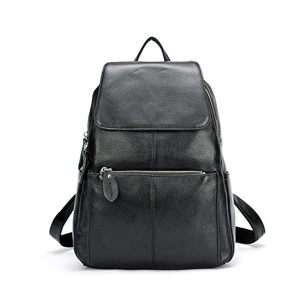 Genuine Leather Women Backpack