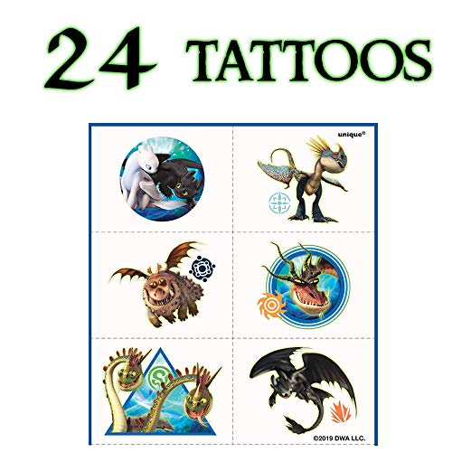 How To Train Your Dragon Birthday Party Supplies Pack For 16 With How To Train Your Dragon Dinner Plates, Cups, Napkins, Table Cover, Tattoos, Masks, Birthday Banner And Pin By Another Dream #TOP5