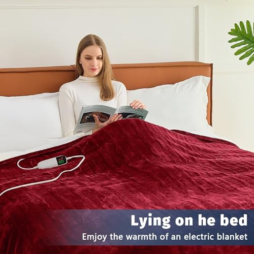 BOMOVA Cobertor Elétrico Aquecido Twin - 62