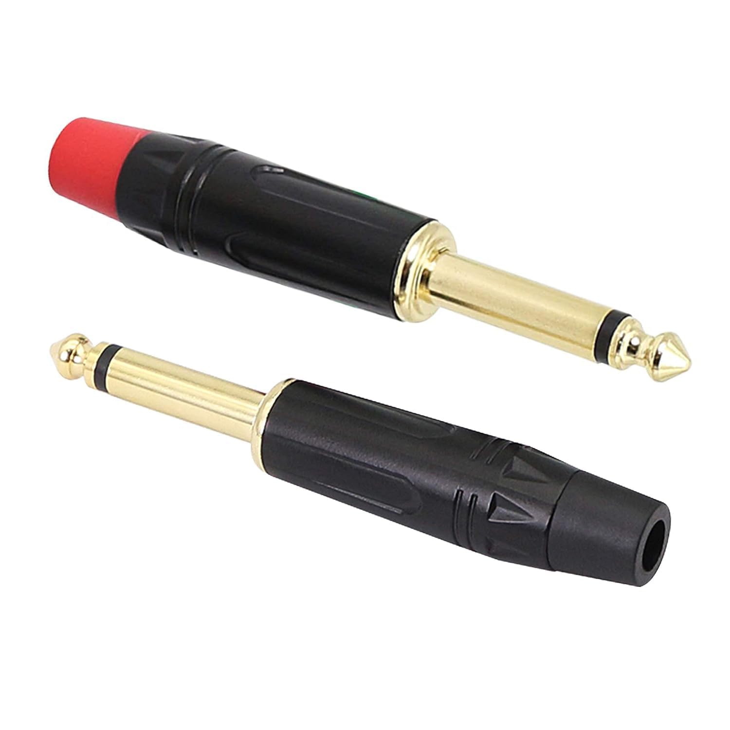 EKAAZ 6.35mm 1/4 Inch Mono Wire Connector | Male Jack Plug Adapter | Solder Connector for Audio, Guitar, and Amplifiers (Pack of 2)-image-19