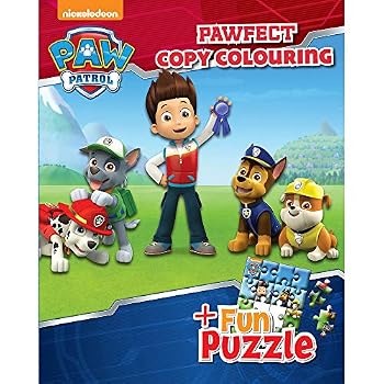 Paperback Paw Patrol Pawfect Copy Colouring Book
