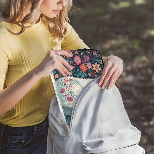 Funda para portátil Alpaca Wildflowers 13-14 pulgadas miniatura 6