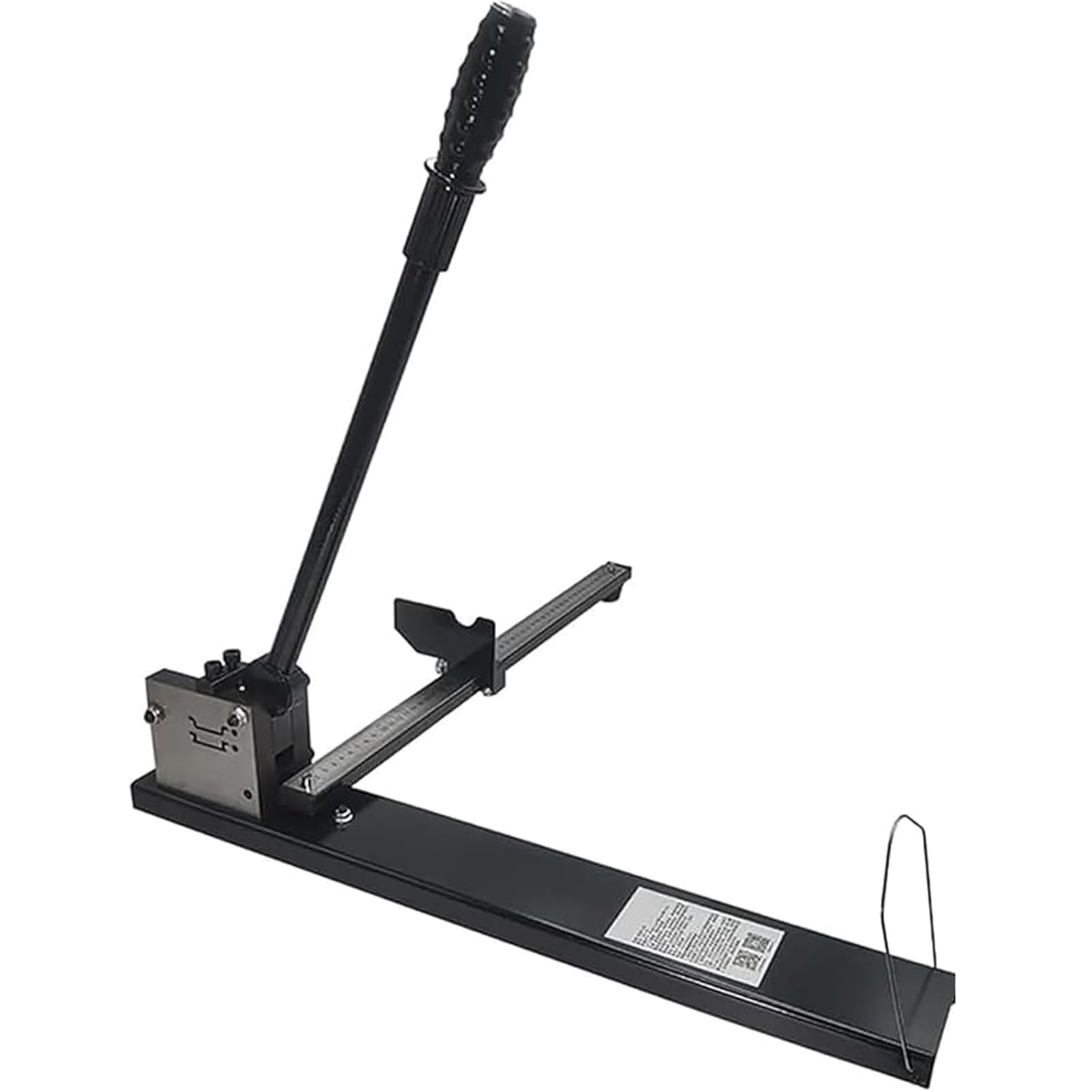 Cortador de riel DIN manual con regla y tope ajustable de 90 grados