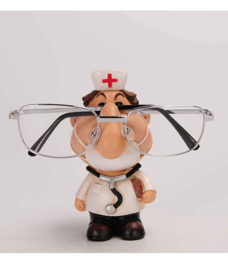 Bargains-Galore Men's Doctor Funny Novelty Glasses Holder Stands - Reading Glasses, Spectacles, Sunglasses, Nose Rack | Ornat Decoration For Home, Library, Office, School & Bedroom