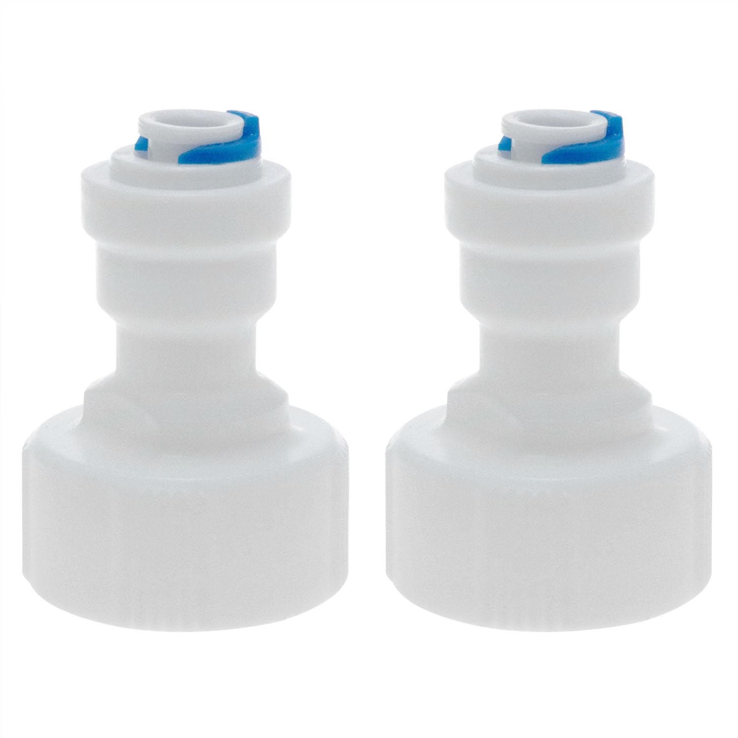 Hose Plastic RO Water Purifier accessories 3/4 "inner thread to 1/4" outer diameter push joint Connect plastic RO accessories 2PCS