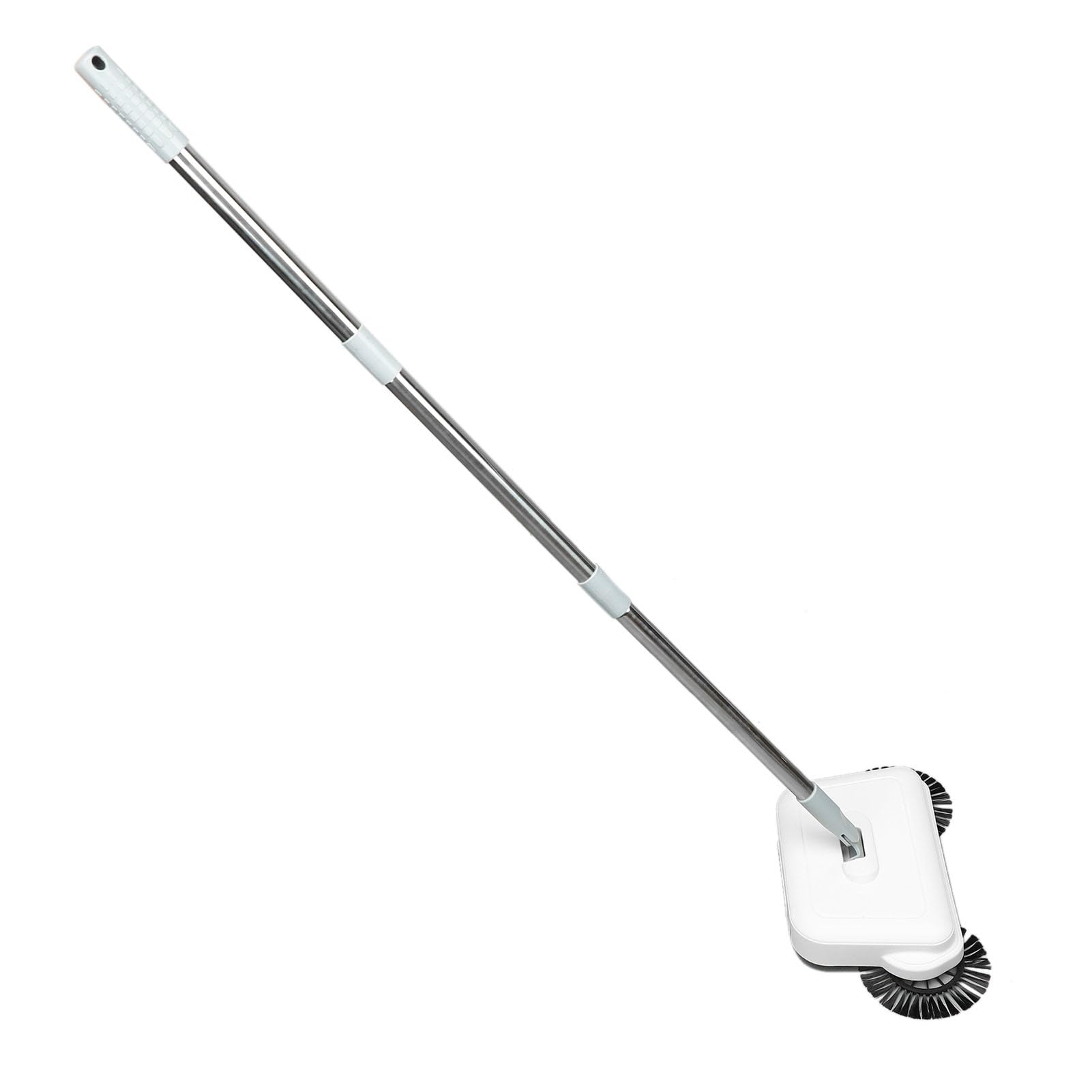 Akozon Balai à Main 2 en 1 Efficace à 360°, Vadrouille Compacte pour Le Nettoyage Humide et Sec sur Sols Durs – Nettoyeur Manuel Pliable pour Maisons et Bureaux
