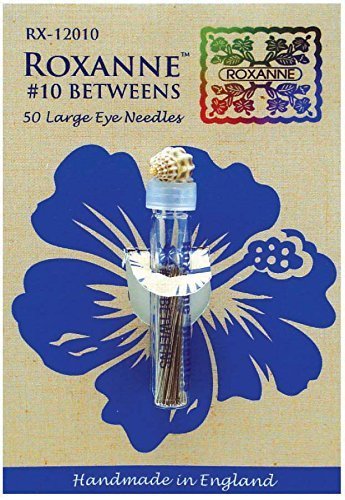 Colonial Needle Roxanne Betweens Hand Needles-Size 10, Pack of 50 by Colonial Needle