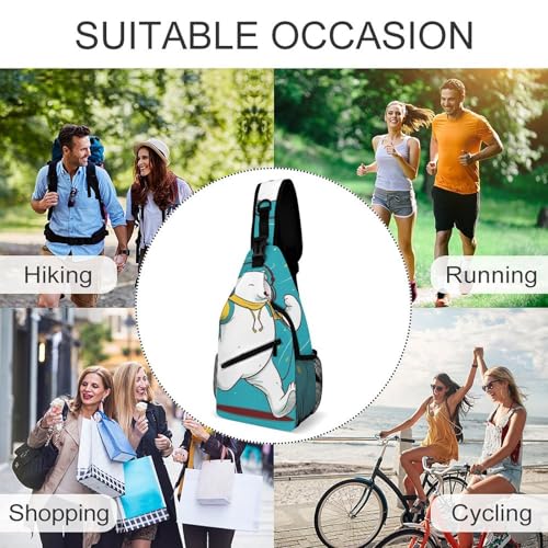 Mochila tipo bandolera deportiva para hiking y uso casual miniatura 6