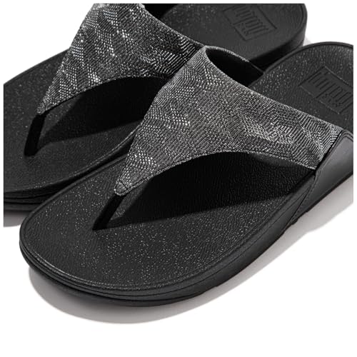 Image of FitFlop Women's Lulu Glitz Toe-Post Sandal