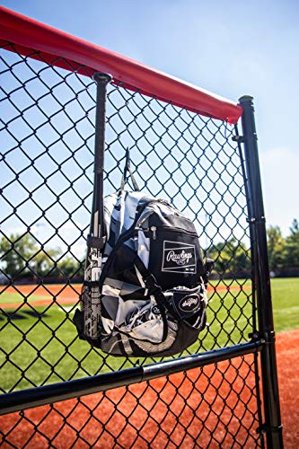 Rawlings AMARTBBK-B Remix Mochila juvenil Tball, preta