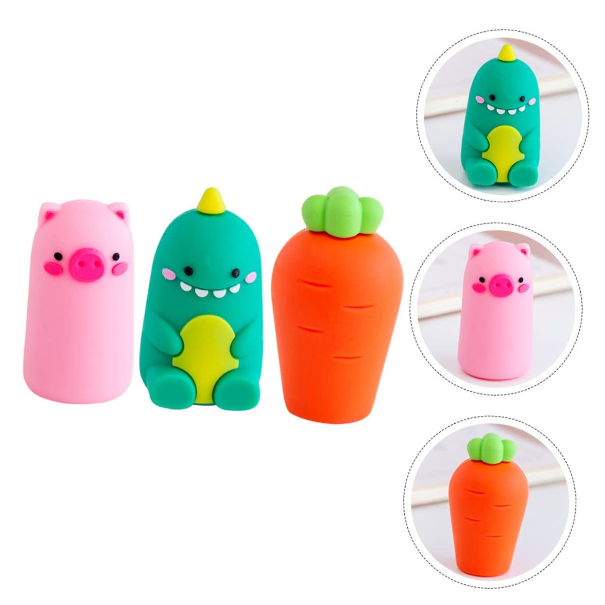 VILLCASE 15stücke Cartoon-anspitzer Für Handbetriebene Mini-bleistiftspitzer Bunten Designs Für Schule Zuhause Und Bürobedarf