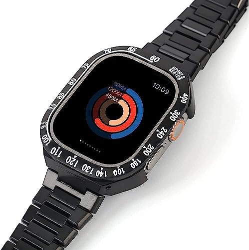 Bracelet Apple Watch Ultra anti rayure boîtier acier intégré - 4