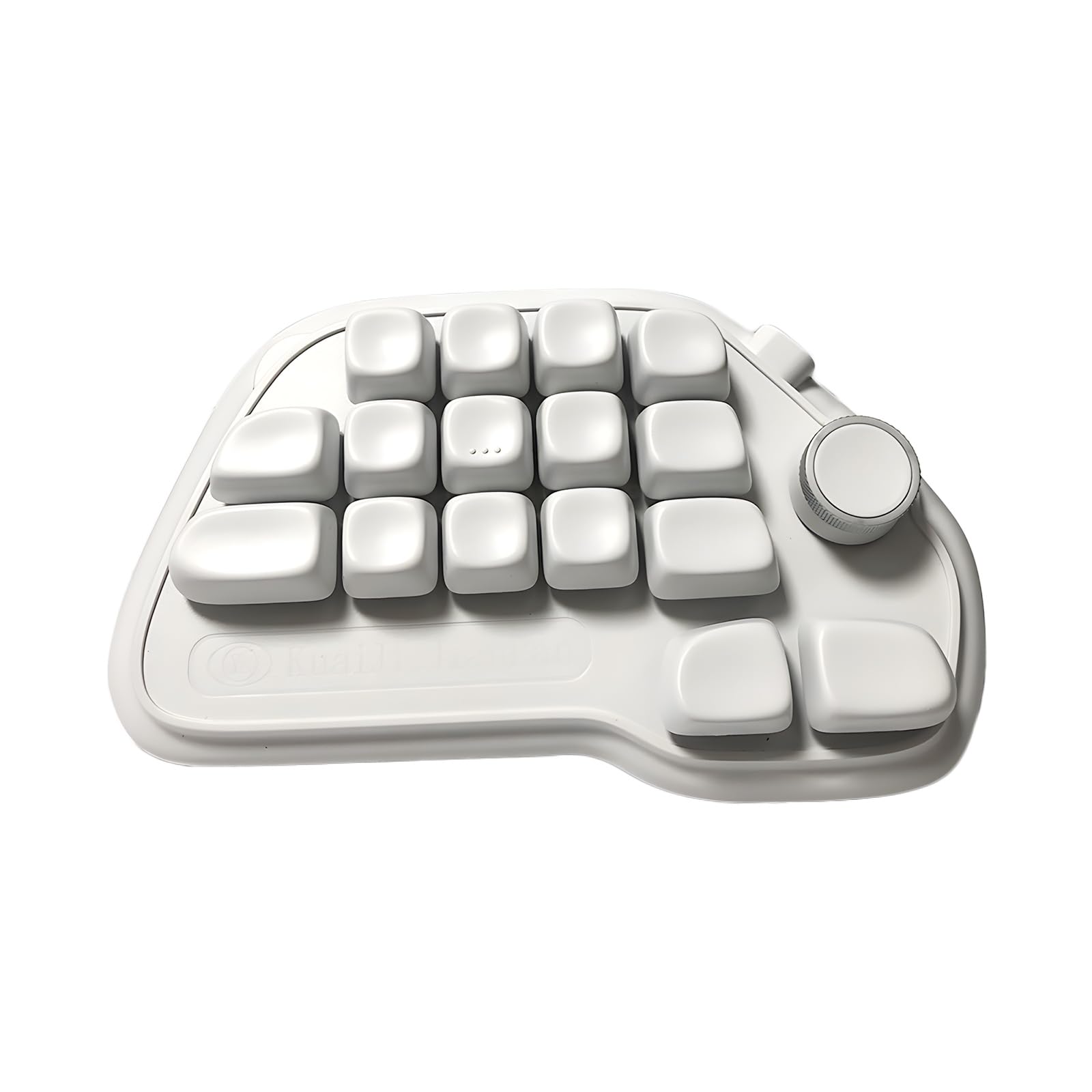 Pavé numérique mécanique à 17 Touches remplaçables à Chaud avec programmabilité Via, Connexion Filaire USB et Touches PBT rétroéclairées RVB pour Ordinateur Portable, commutateurs linéaires, pavé