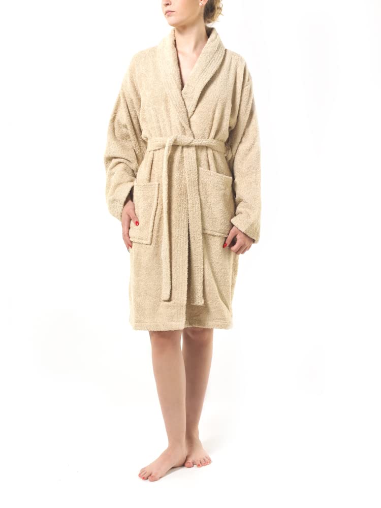 Top Towel - Elegant - Accappatoio per donna e uomo 100% cotone, 500 g/m² - Opzione con cappuccio o senza cappuccio - Morbido e assorbente per doccia, spa e piscina
