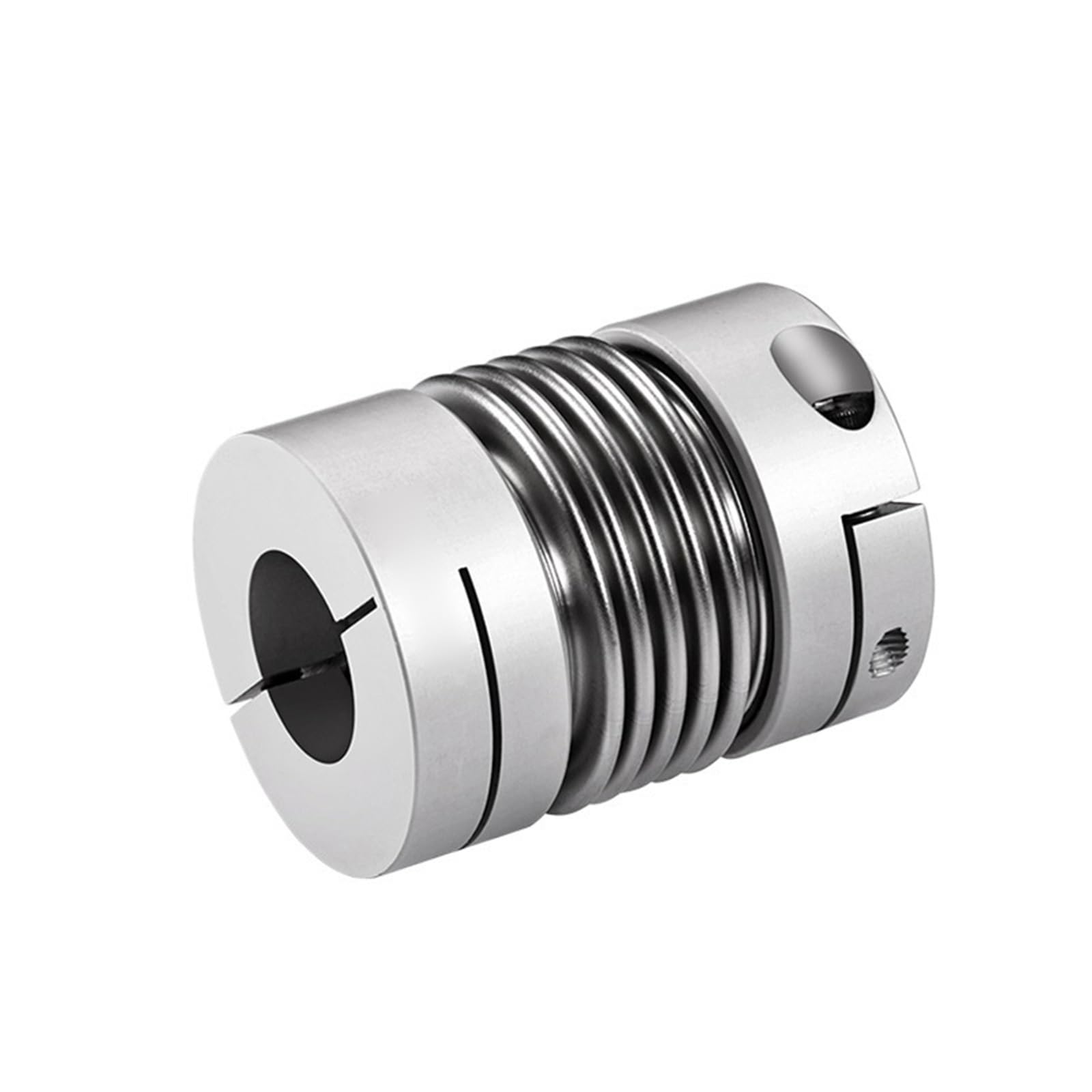 1pc Balg Kupplung Klemme D65mm L81mm Koppler for Servo Motor Aluminium Legierung Welle Stecker Gerillt Elastisch(20X24mm)