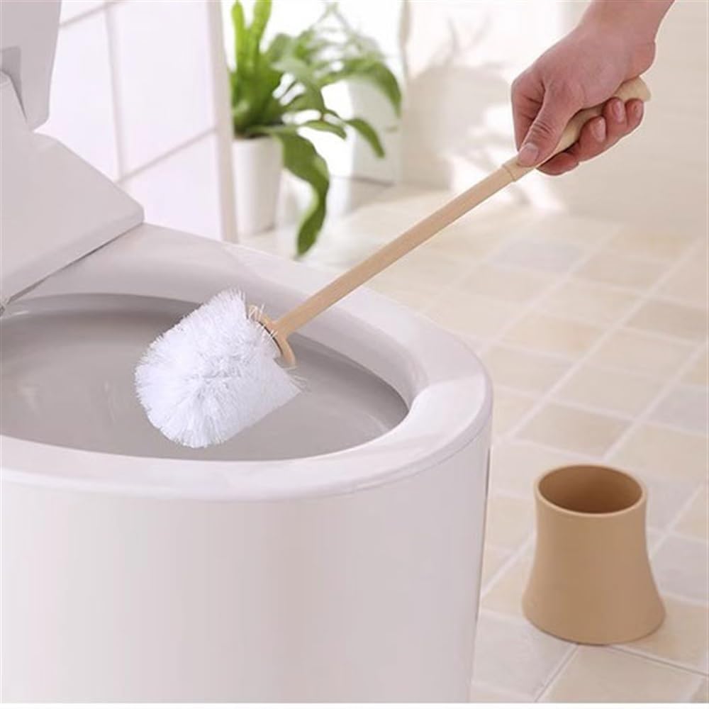 Okrągła szczotka do WC z miękką szczotką