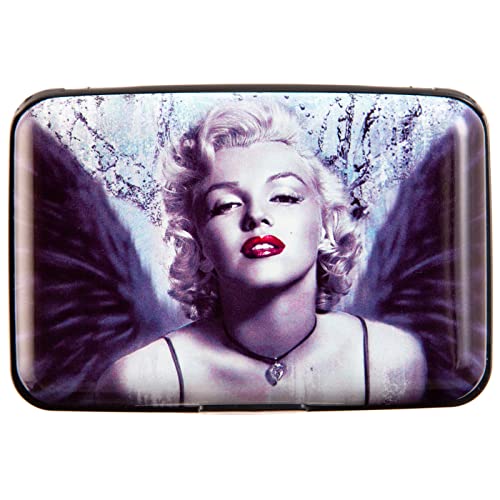 VICHLINE Aluminum RFID Blocking Slim Metal Wallet Credit Card Holder for Men Women (Marilyn Monroe)