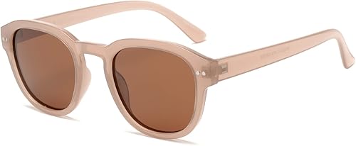 Miniatura 4 de Gafas de sol polarizadas redondas clásicas retro para hombres y mujeres, lentes de sol vintage para mujer VF2221