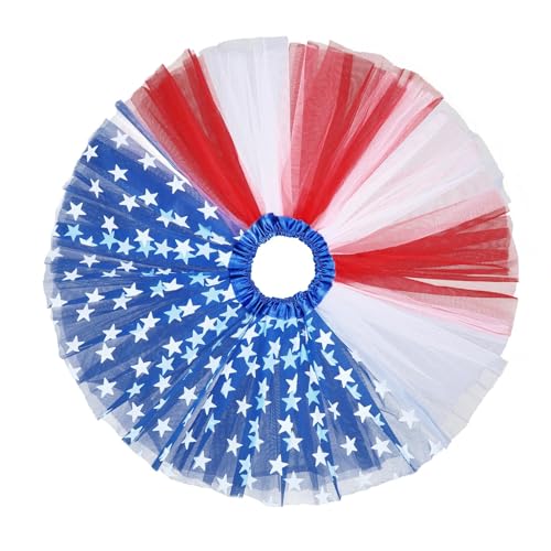 Century Star Sparkle Tutu for Toddler Girls 2 Pack Ballet Dance Skirt Princess Baby Kid Dress up Birthday Party 3 Layers 2-8T4