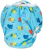 Crianza Natürliche Schwimmwindeln, bedruckt, groß, 12 bis 15 kg, Unisex