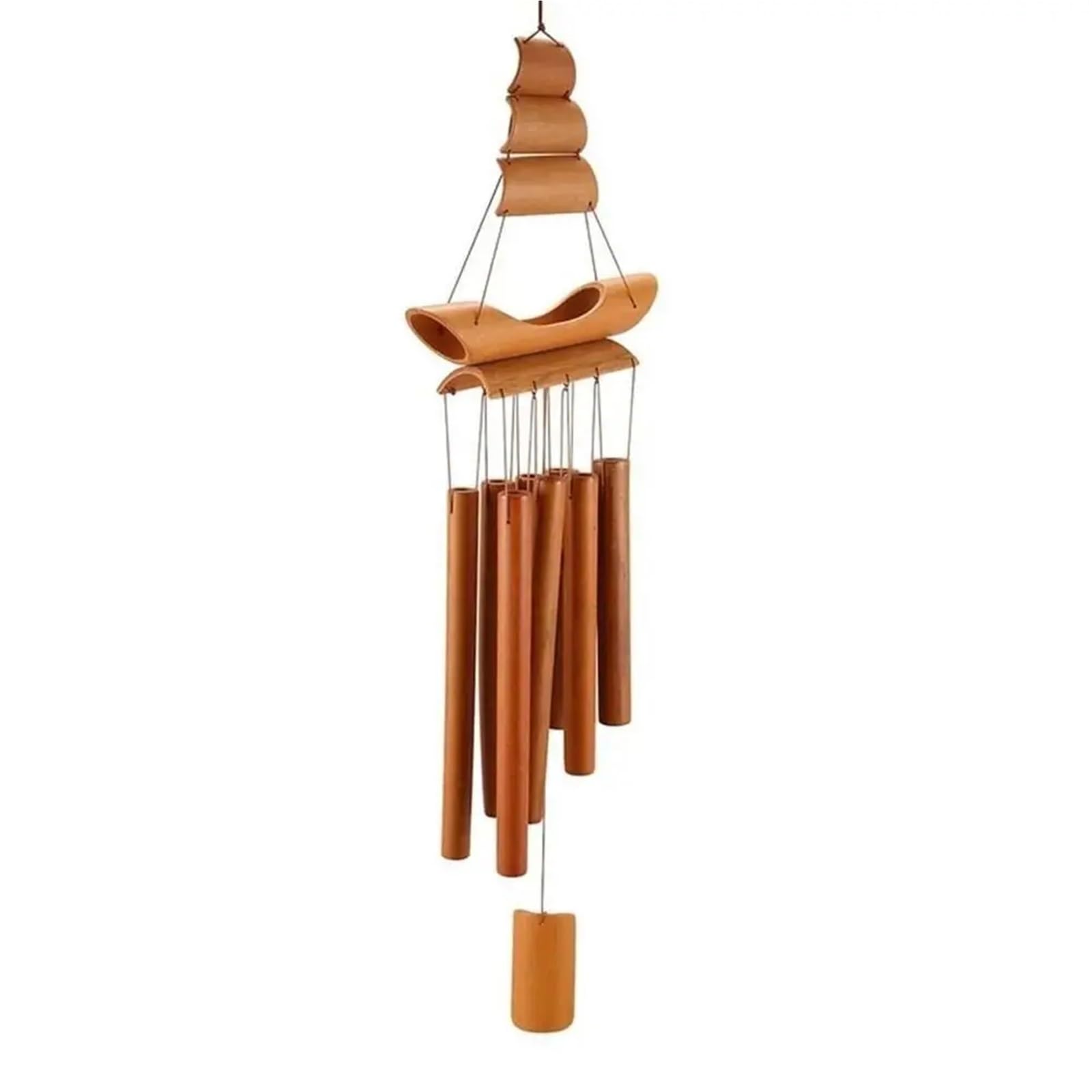 Wind Chimes Handmade Pendant Bell Chime Retro Crafts Gift Wall Hanging Windchimes Indoor Outdoor for Indoor and Outdoor(Color 1)
