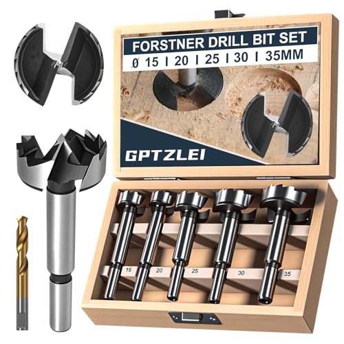 Gptzlei Punte Forstner Legno 6 Pezzi (15-35mm) - Set Fresa