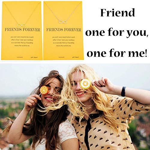 Zealmer Best Friend Cross Arrow Infinity Love Necklace 16K Gold Plated2