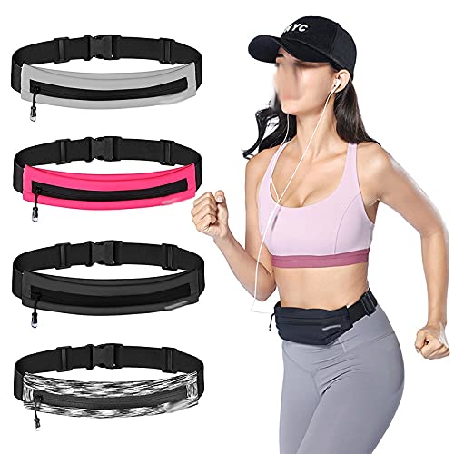 Ceinture De Course Fine, Sac Banane Runner Avec Taille Ajustable Et