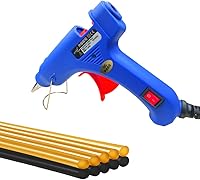 Vista 1 de Mini pistola de pegamento caliente con 10 barras de pegamento, especializada en reparación de abolladuras sin pintura, kit de extractor