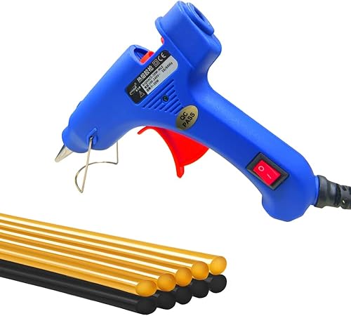 Mini pistola de pegamento caliente con 10 barras de pegamento, especializada en reparación de abolladuras sin pintura, kit de extractor de