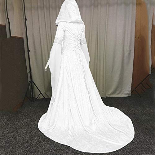 OIOLOYJM Renaissance Costume Women Medieval Sexy Plus Size Witch Vampire Gothic Halloween Costumes Woman 2025 Clothes Dresses