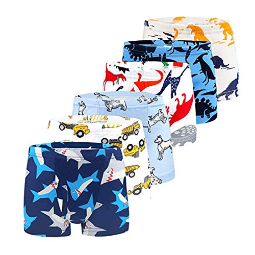 image for HLMBB Toddler Underwear 18 Months Boys Boxer Briefs Training Shorts Co